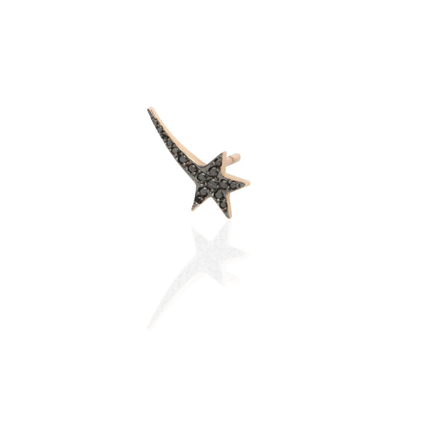Shooting Star with Black Diamonds