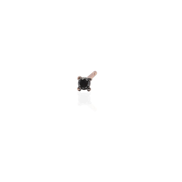 Basic Black Diamond Stud