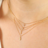 Small White Diamonds Heart