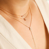 Small Cachemire with White Diamonds