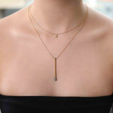 Match Pendant with Icy Diamonds